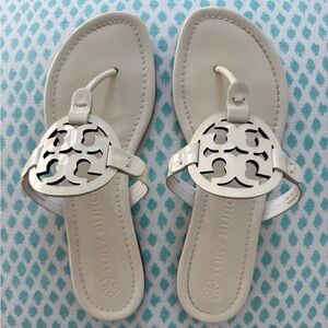 Tory Burch Cream Sandals